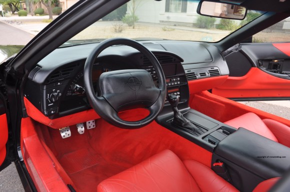 corvette interior