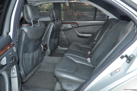 s55 rear seat