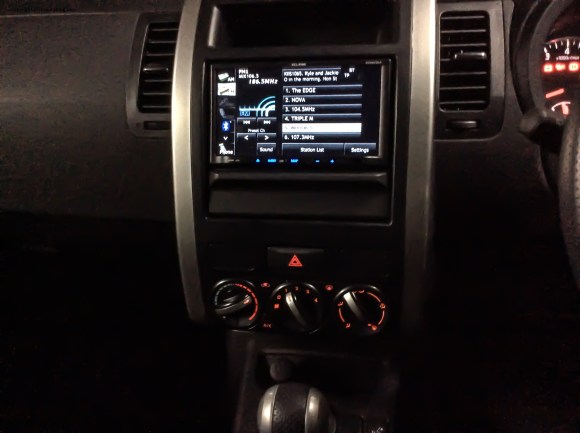 xtrail controls