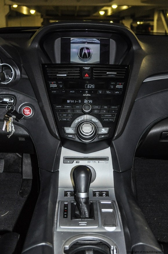acura controls