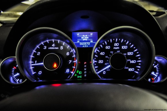 acura gauges