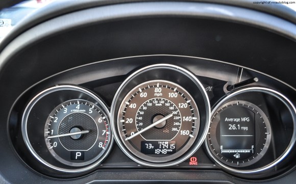 mazda gauges
