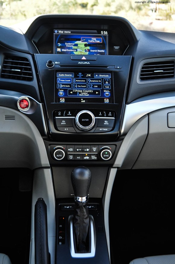 acura controls
